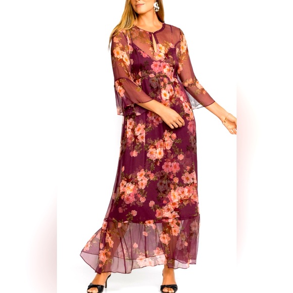 JOHNNY WAS Winona Silk Maxi Dress - Picture 2 of 15